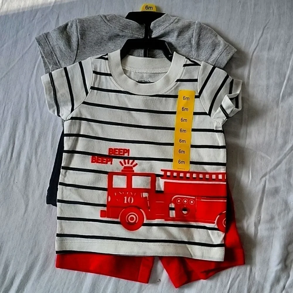 𝅺4 piece, 6 months, Boys set